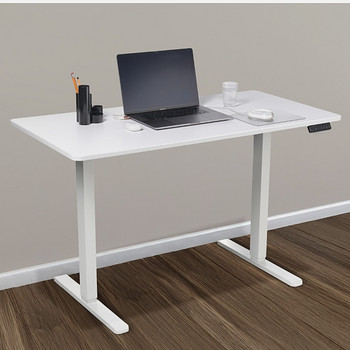 New! Electric Desk 120/135×60 cm | White/Oak