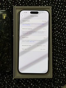 iPhone 15 Pro Max 256 GB, värvus Natural Titanium (1 foto / 3)