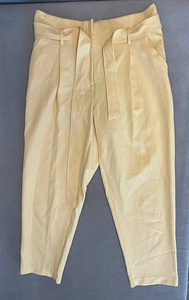 New Look жёлтые брюки с высокой талией и поясом, размер 42 (XL) (3 фото из 5)