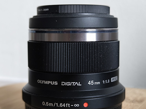 Olympus M.Zuiko Digital 45mm f1,8