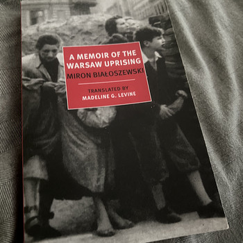 Raamat "A memoir of the Warsaw uprising"