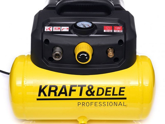 Безмасляный компрессор KD1415 6L 8bar