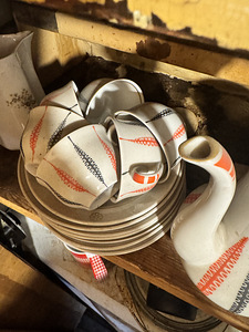 Retro ja antiik lauanóude komplekt (2 foto / 10)