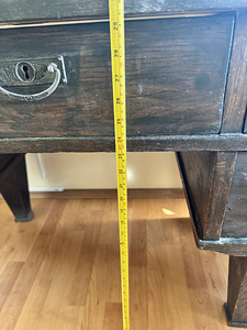 Antiik kirjutuslaud 120 cm (5 foto / 10)