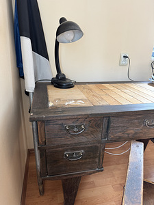 Art Deco Antiik kirjutuslaud 120cm (9 foto / 10)