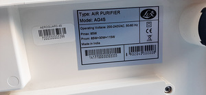 Õhupuhasti Air Purifier AG4S (4 foto / 5)