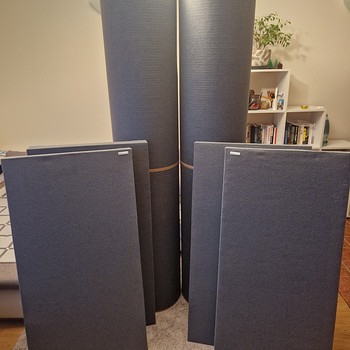 GIK Acoustics akustilised paneelid ja bassilõksud.