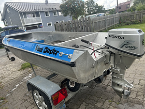 Моторная лодка BUSTER Mini Honda 15 4T (3 фото из 10)