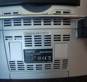 Radiorecorder mit CD-player, FM radio, cassette (5 foto / 6)