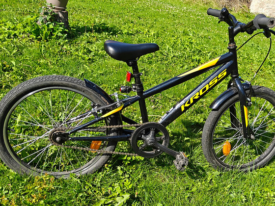Велосипед для мальчика KROSS Racer 5.0 20" — использовался очень мало