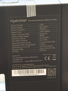 Очиститель воды и аппарат для приготовления газированной воды Hydrofast C300 (3 фото из 10)