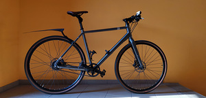Linnaratas Cube Editor 54cm/M 11k Shimano Alfine, Gates rihm (1 foto / 8)