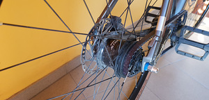 Linnaratas Cube Editor 54cm/M 11k Shimano Alfine, Gates rihm (7 foto / 8)