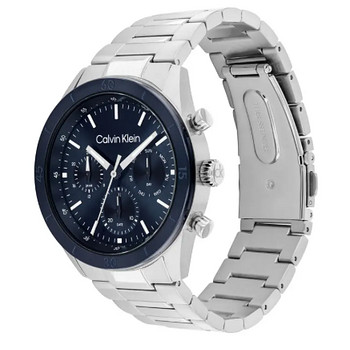 Мужские часы Calvin Klein 25200556 сталь синий циферблат