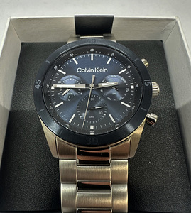 Мужские часы Calvin Klein 25200556 сталь синий циферблат (3 фото из 3)