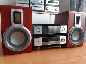 Komplekt TECHNICS + Philips MCD 716 + Aiwa XR-M89 (6 foto / 9)