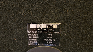 Колонки HQ Power (3 фото из 3)