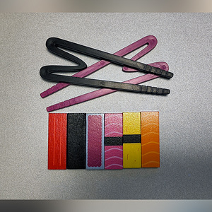 Jenga mäng - Sushi teema (2 foto / 3)