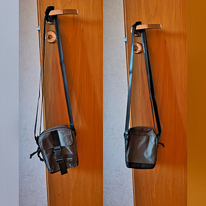 Õla-/rihmaga kott, hall / Shoulder-sling bag (2 foto / 5)