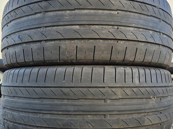 R19 Continental 245/45/19 - 2 шт - установка