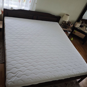 Voodi 180x200 pesukastide ja kattemadratsiga