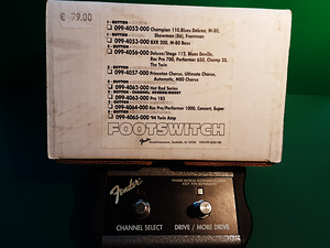 Ножной переключатель Fender (2 фото из 2)