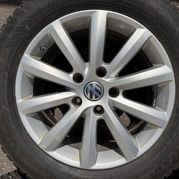 18" Volkswagen originaalveljed 5x130 + uued naastrehvid