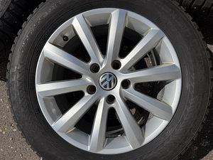 18" Volkswagen originaalveljed 5x130 + uued naastrehvid (2 foto / 7)