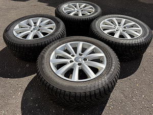 18" Volkswagen originaalveljed 5x130 + uued naastrehvid (7 foto / 7)
