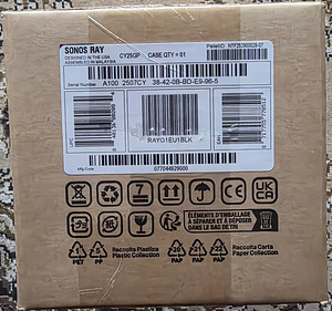 Новый саундбар Sonos Ray (1 фото из 1)