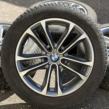 19" BMW X5 X6 veljed 5x120 + naastrehvid 235/55/19