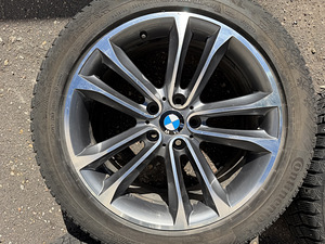 19" BMW X5 X6 veljed 5x120 + naastrehvid 235/55/19 (8 foto / 8)