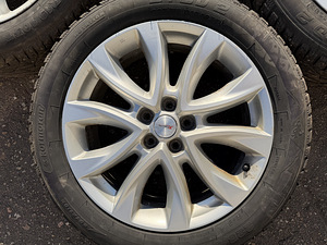 19" Mazda originaalveljed 5x114,3 + naastrehvid 225/55/19 (5 foto / 8)
