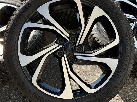 20" диски Renault Scenic 5x114,3 + новые шипованные шины 195/55