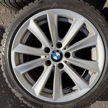17" BMW style 236 originaalveljed 5x120 + naastrehvid 225/45