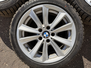 17" BMW style 236 originaalveljed 5x120 + naastrehvid 225/45 (2 foto / 7)