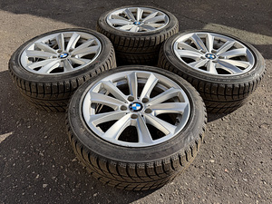 17" BMW style 236 originaalveljed 5x120 + naastrehvid 225/45 (6 foto / 7)