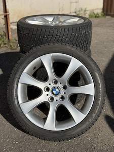 18" BMW style 124 originaalveljed 5x120 + naastrehvid 245/40 (1 foto / 8)