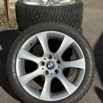 18" BMW style 124 originaalveljed 5x120 + naastrehvid 245/40