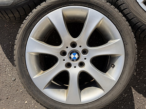18" BMW style 124 originaalveljed 5x120 + naastrehvid 245/40 (5 foto / 8)