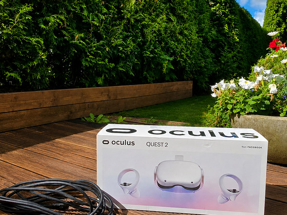 Oculus Quest 2 128GB VR-prillid + originaalkarp