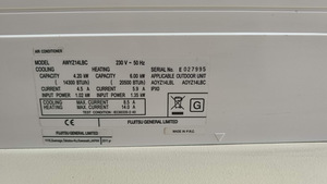 Fujitsu Nocria Arctic soojuspump 6,0 kW / konditsioneer (2 foto / 4)