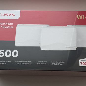 Mercusys HALO H27BE Dual-Band Wi-Fi 7 Router , 3 pcs