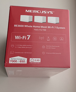 Mercusys HALO H27BE Dual-Band Wi-Fi 7 Router , 3 pcs (5 foto / 5)