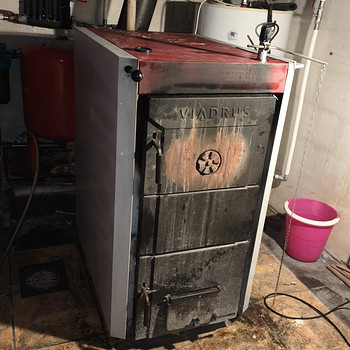 VIADRUS Hercules U26/5 чугунный дровяной котёл ок. 23 kW