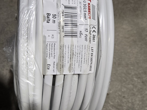 Kaabel 3g1.5 / 3g2.5