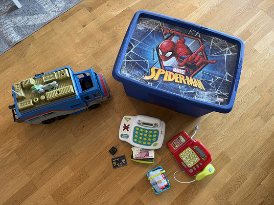 Spiderman mänguasjakast