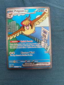 Pidgeot ex (225/197) pokemoni card (1 foto / 1)