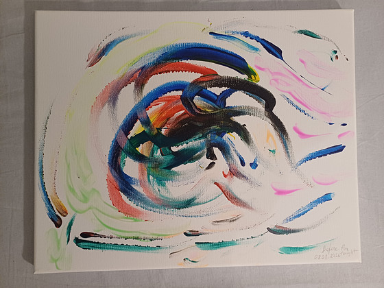 Akrüülvärvi käsitöö kunst erivõimetega