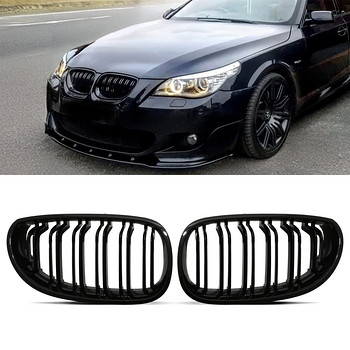 BMW E60/61 чёрные глянцевые ноздри